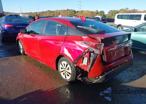 2016 Toyota Prius Three from USA, damaged, VIN JTDKARFUXG3517545